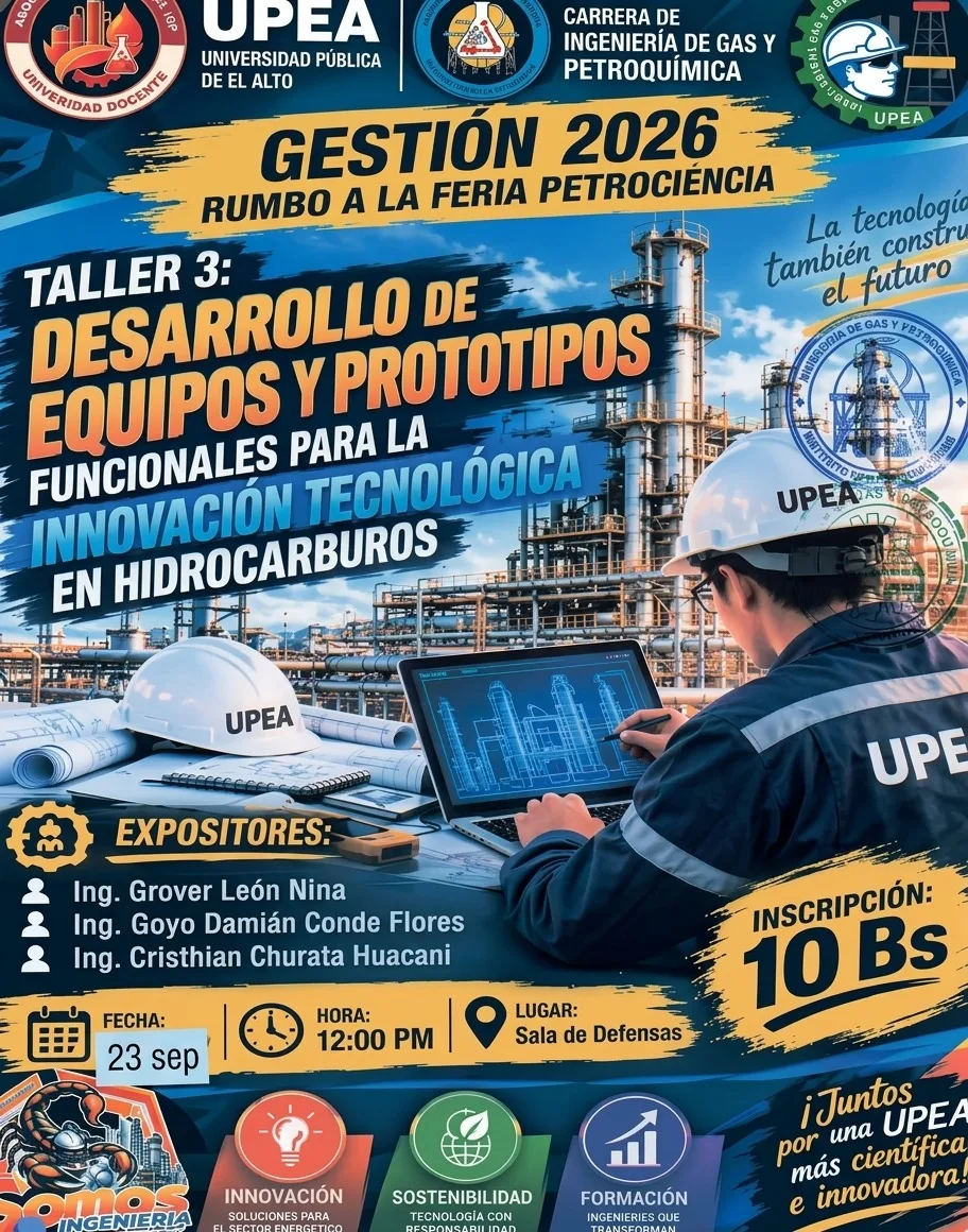 Desarrollo de Equipos y Prototipos Funcionales para la Innovación Tecnológica en Hidrocarburos